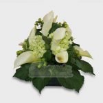 Ramo funebre en cartuchos