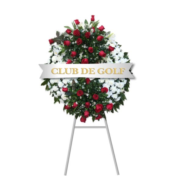 Corona De flores Fúnebre Santa Ana 1