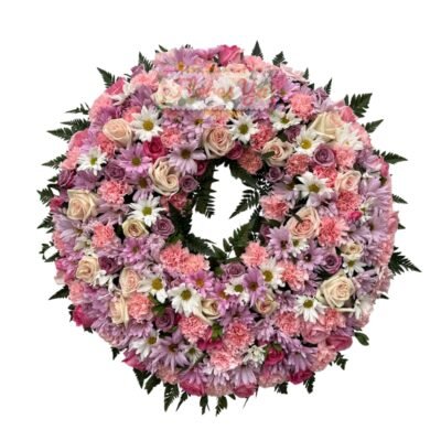 corona funebre candelaria